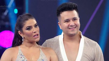 Priscila Fantin e Rolan Ho na 'Dança dos Famosos' - Globo