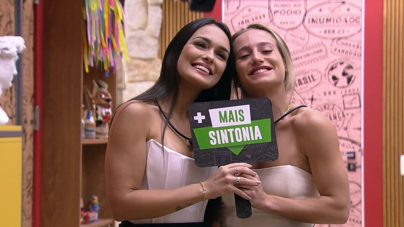 Bruna Griphao e Larissa são a dupla que chegaram mais distante no BBB 23. - TV Globo