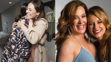 Claudia Raia e Paolla Oliveira já contracenaram como mãe e filha em 'Belíssima' - Instagram/@claudiaraia e TV Globo