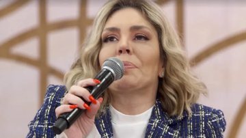 Simony relembrou a luta contra o câncer durante sua participação no 'Encontro'. - TV Globo