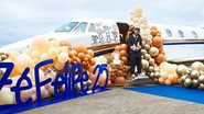 Completando 25 anos, Zé Felipe foi surpreendido por Virgínia ao ganhar um avião - Reprodução/Instagram