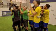 Brasil é bicampeão de Grand Prix Internacional de futebol de cegos - Reprodução/Twitter