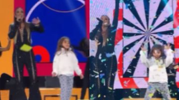 Filha de Ivete Sangalo dança no palco ao lado da mãe e surpreende com carisma: "Ivete do futuro" - Reprodução/Instagram