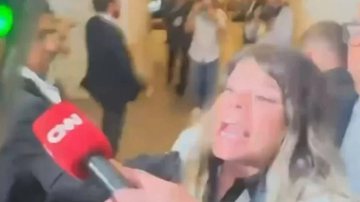 Jornalistas foram agredidos em tumulto no Palácio do Itamaraty - Twitter