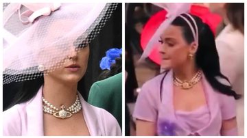 Katy Perry fica perdida na coroação do Rei Charles III e momento viraliza - Getty Images/Reprodução Twiiter