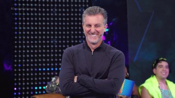 Luciano Huck envergonhado no 'Domingão' - Globo