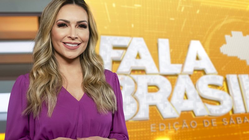 Thalita Oliveira já foi apresentadora do 'Fala Brasil', 'Domingo Espetacular' e 'Tudo a Ver' - Record TV