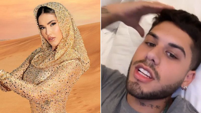 Zé Felipe utilizou o termo "mulher árabe" se forma errônea, como apontou a influenciadora muçulmana Mariam Chami - Instagram/@virginia@zefelipecantor
