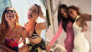 Anitta e Juliette causam na saída de balada grega e protagonizam momento divertido - Reprodução/Instagram