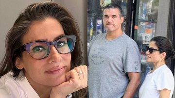 Renata Vasconcellos e Miguel Athayde em clique raro; eles estão juntos há 12 anos - Foto: Reprodução/Instagram/Daniel Franco/Agnews