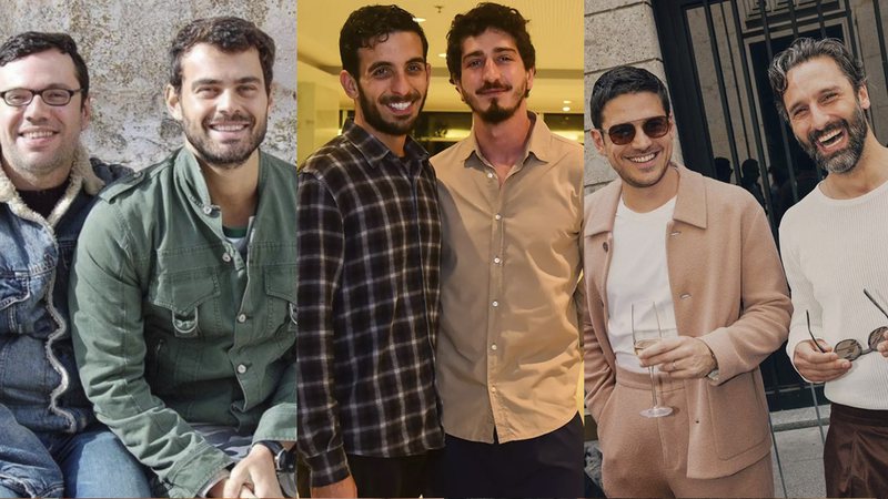 Muitos galãs da Globo assumiram relacionamentos homoafetivos - Instagram
