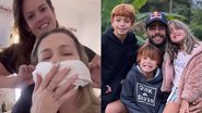 Luana Piovani e Pedro Scooby foram casados por seis anos e tiveram três filhos - Instagram/@luapio e @pedroscooby