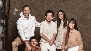 Marcos Mion com a esposa Suzana Gullo e os filhos Romeu, Donatella e Stefano - Instagram/Marcos Mion/Pedro Dimitrow