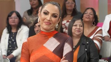 Patrícia Poeta emocionada no 'Encontro' - Globo