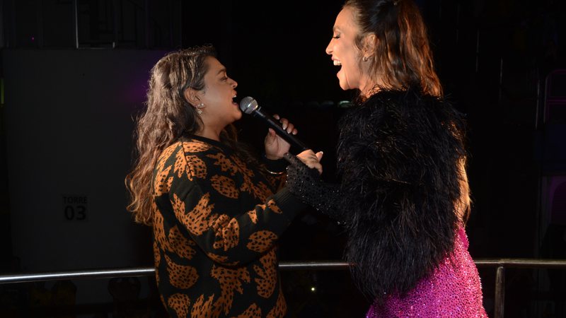 Preta Gil cantou com Ivete Sangalo em São Paulo - Araujo/AgNews