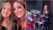 Ticiane Pinheiro postou vídeo de Rafa Justus cantando e tocando - Instagram/@ticipinheiro