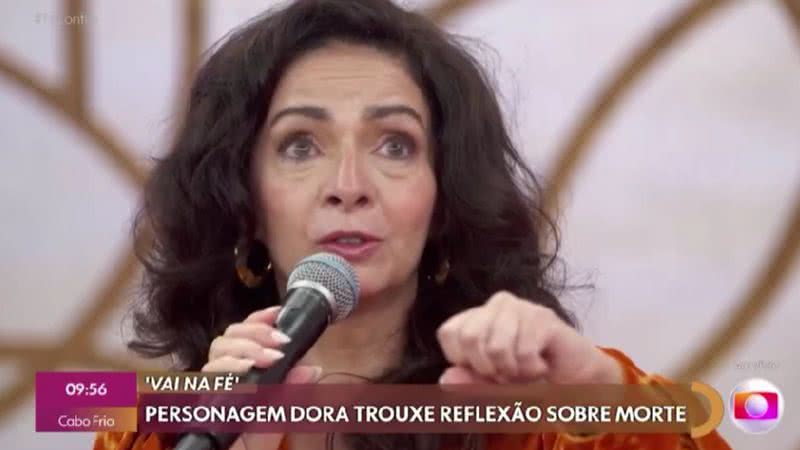 Atriz participou do 'Encontro' desta quinta-feira (20). - TV Globo