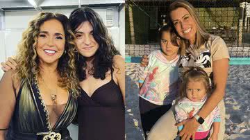 Famosos como Daniela Mercury, Solange Frazão e Luigi Baricelli são avós babões - Reprodução / Instagram