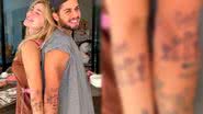 Zé Felipe e Virgínia fazem tatuagem igual em homenagem a família - Reprodução