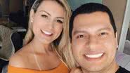 Thiago Lopes e ex-vice Miss Bumbum Andressa Urach são casados - Reprodução