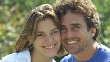 Marcos Frota e Carolina Dieckmann ficaram juntos de 1996 até 2003 - Reprodução