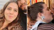 Quem é o marido de Tati Machado? Casal chegou a trocar beijaço ao vivo - Foto: Reprodução/Instagram/Rede Globo