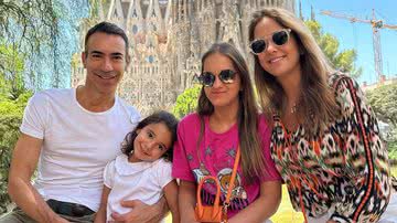 Ticiane Pinheiro revela o local escolhido para curtir as férias com César Tralli e as filhas - Instagram/Ticiane Pinheiro