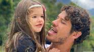 José Loreto compartilhou fotos carinhosas ao lado de sua filha - Reprodução