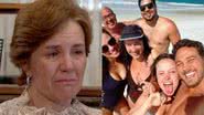 Mãe de Larissa Manoela se justifica após ofender família de André Luiz Frambach. - Reprodução/SBT/Instagram