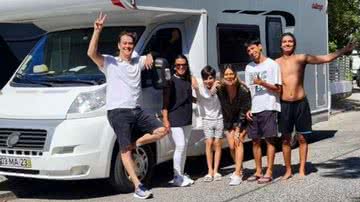 Marcello Antony viaja de motorhome com a família pela Europa - Instagram/Carol Antony Oficial