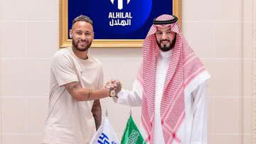 Neymar recebe regalias exclusivas no Al Hilal e é tratado como craque máximo - Reprodução/Instagram