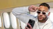 Neymar rumo a Riade, na Arábia Saudita - Divulgação/Al-Hilal