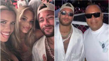 Neymar curtiu balada em Ibiza com gringas e com o pai - Instagram