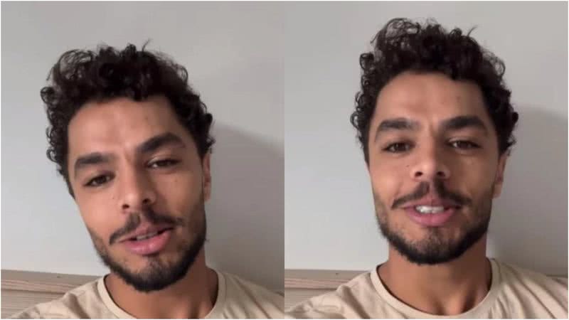 Matheus Abreu reaparece nas redes sociais após acidente - Reprodução