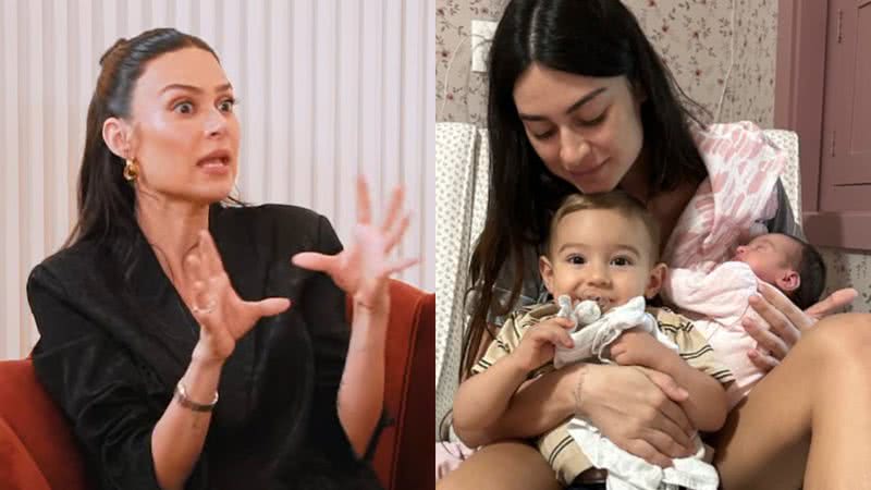 Thaila Ayala revela que filho de 1 ano vai no psicólogo por causa da irmã: “Bate a cabeça” - Reprodução/YouTube/Instagram