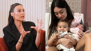 Thaila Ayala revela que filho de 1 ano vai no psicólogo por causa da irmã: “Bate a cabeça” - Reprodução/YouTube/Instagram