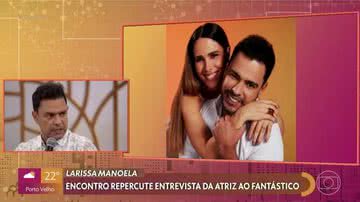 O cantor Zezé di Camargo comentou o caso da atriz no ‘Encontro’ desta segunda-feira (14) - Reprodução/TV Globo
