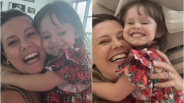 Daiana Garbin e a filha Lua, de 2 anos - Instagram