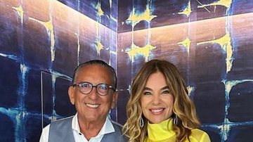Com a esposa, Desirée Soares, Galvão Bueno participou do casamento de Ronaldo Fenômeno - Instagram/Galvão Bueno