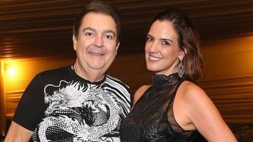 Faustão e a esposa Luciana Cardoso - Instagram