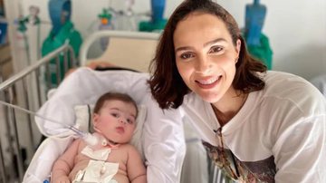 Filha de Letícia Cazarré está atualmente hospitalizada - Reprodução