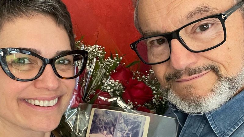 Os jornalistas Sandra Annenberg e Ernesto Paglia são casados desde 1996 - Instagram/Sandra Annenberg