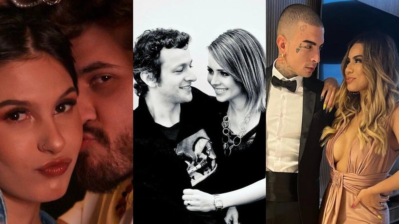 Sandy e Lucas Lima, Luísa Sonza e Chico e Lexa e Guimê foram os mais marcantes - Reprodução/Instagram