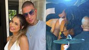 Ex de Mc Guimê, Lexa foi flagrada aos beijos com Ricardo Vianna em trio de Ivete Sangalo - Instagram/@lexa e AgNews