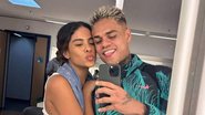 O casal MC Cabelinho e Bella Campos terminou o relacionamento em agosto depois de rumores sobre traição - Reprodução/Redes sociais