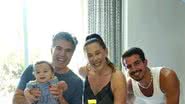 Em sua mansão, Claudia Raia reúne familiares para comemorar os nove meses de Luca - Instagram/Claudia Raia