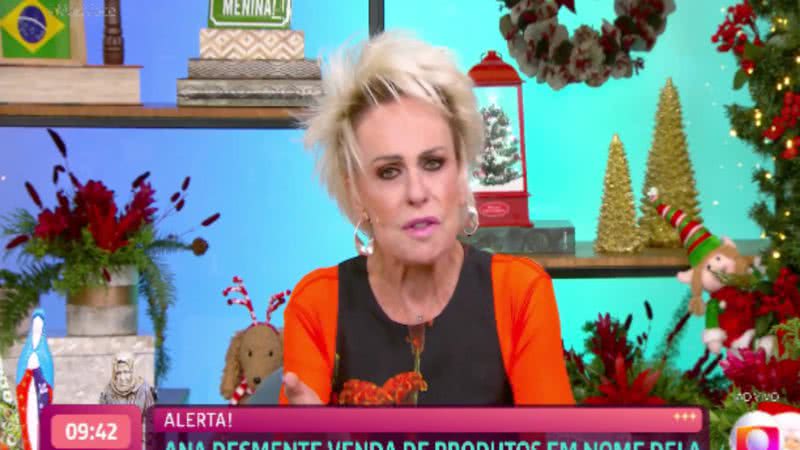 A apresentadora lamentou o golpe associado a sua imagem. - TV Globo