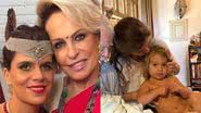 Mariana Maffeis, filha de Ana Maria Braga, surge ao lado dos filhos e do pai, Eduardo de Carvalho - Reprodução/Redes sociais