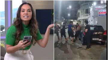 Âncora do telejornal lamentou a criminalidade no Rio de Janeiro. - SBT