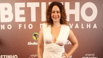 Atriz Leandra Leal participou do evento de lançamento da série do Globoplay. - Reginaldo Teixeira/TV Globo